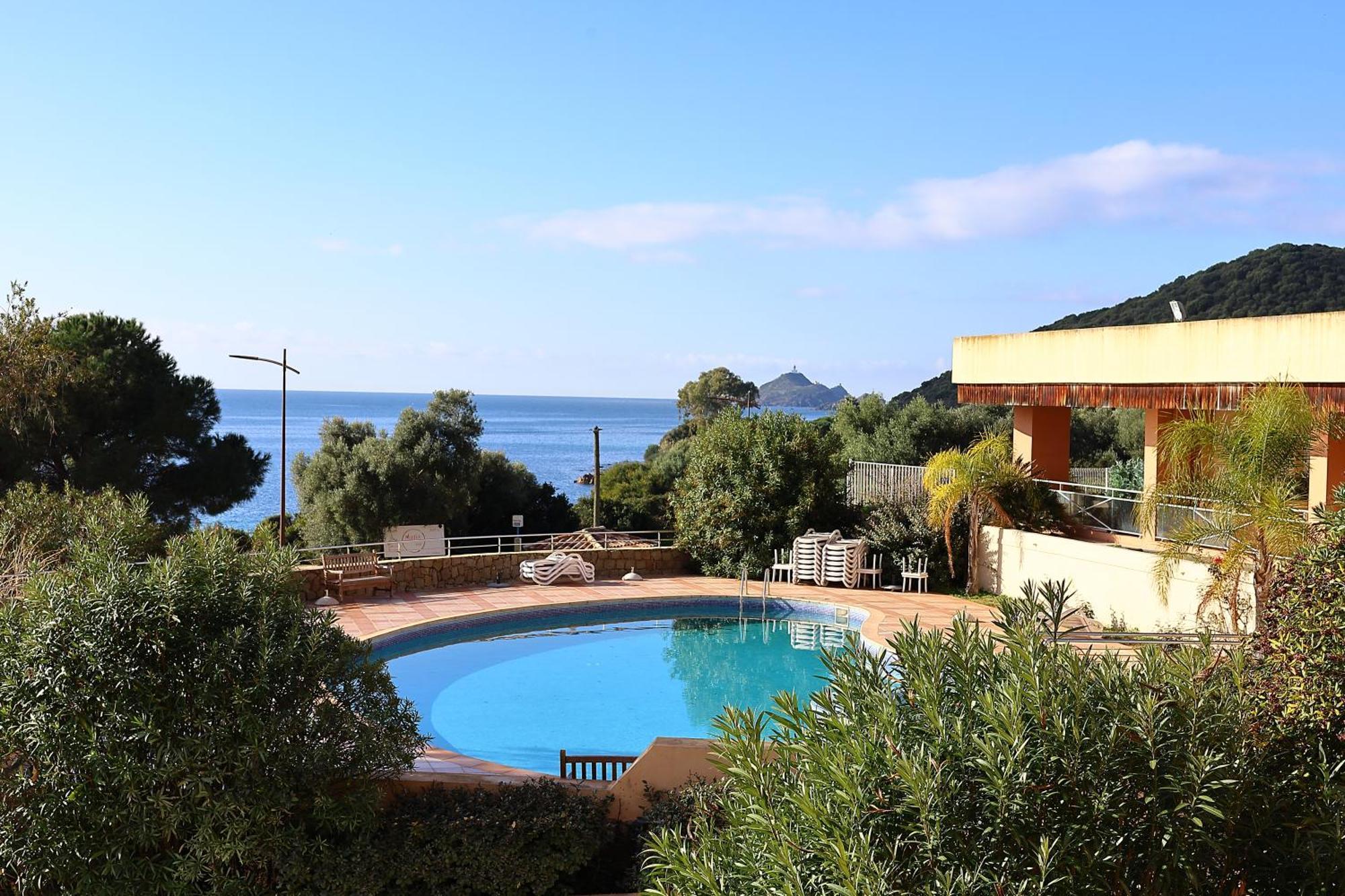 Superbe T2 Vue Mer - Piscine & Plage A 100M Ajaccio  Luaran gambar